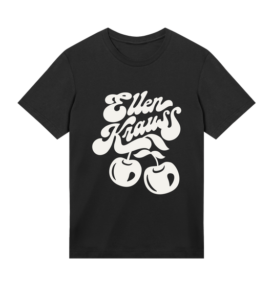 Cherry On Top T-shirt Black/White